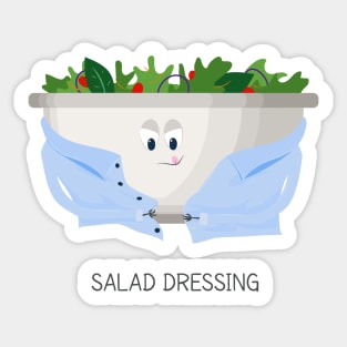 Salad Dressing Sticker